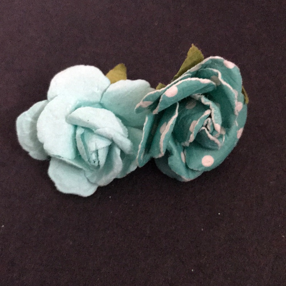 Pink Flower Earrings